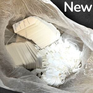 Bulk White Price Tags & String Hang Tags – New
